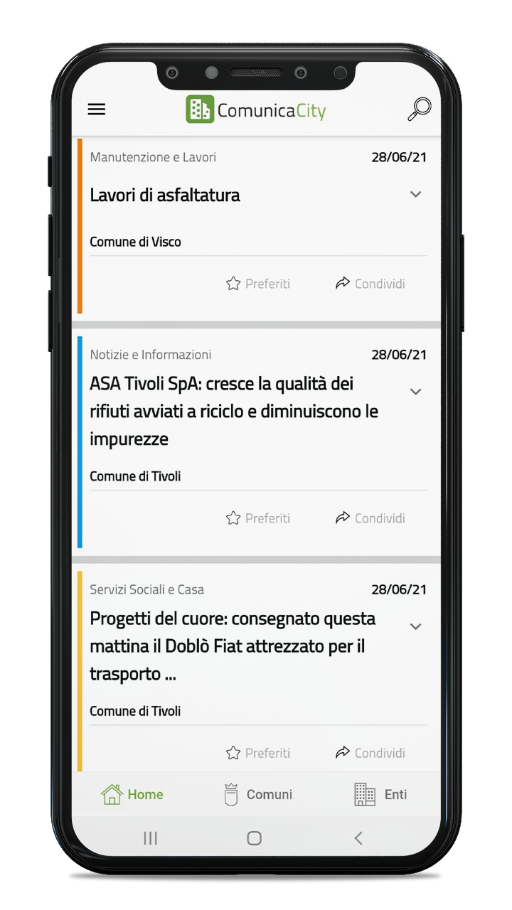News e avvisi